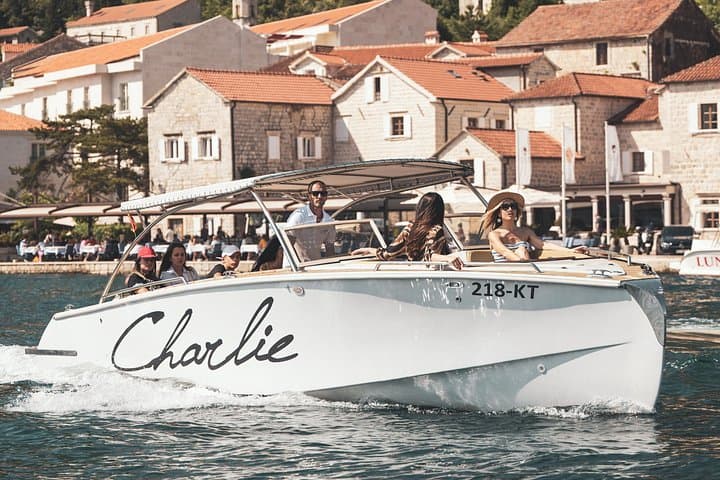 Private Kotor Speedboat Tour: 8-Hour Boka Bay, Blue Cave & Wine-by-Sea photo 1