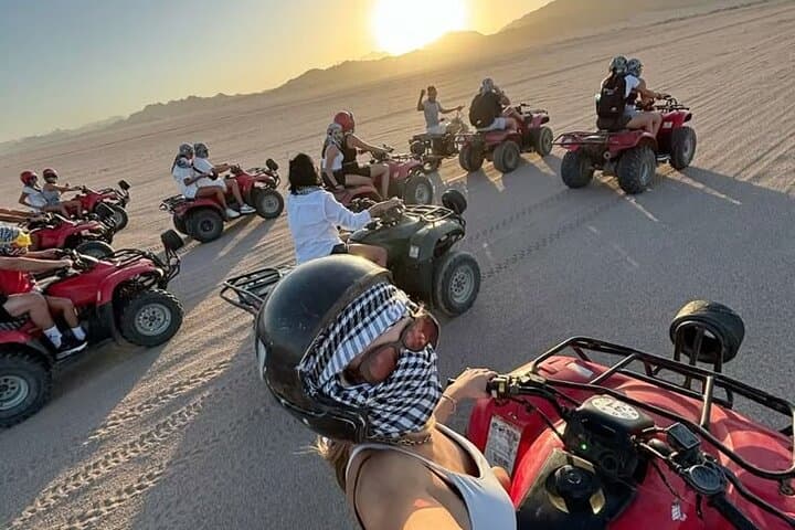 Hurghada Desert Safari: Quad, Camel & Authentic Bedouin Dinner Adventure photo 2