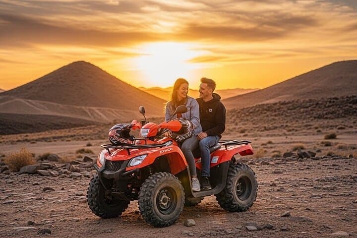 Agafay Desert Quad Biking, Camel Ride & Starlit Dinner from Marrakech
