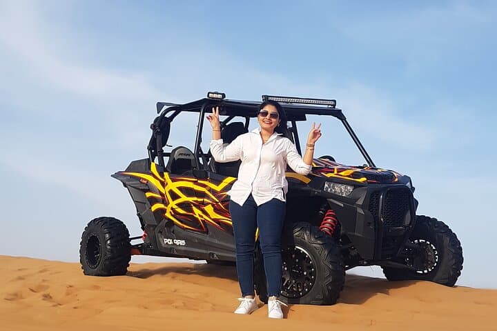 Dubai Evening Desert Safari: Dune Bashing, Camel Rides & BBQ Under the Stars photo 1