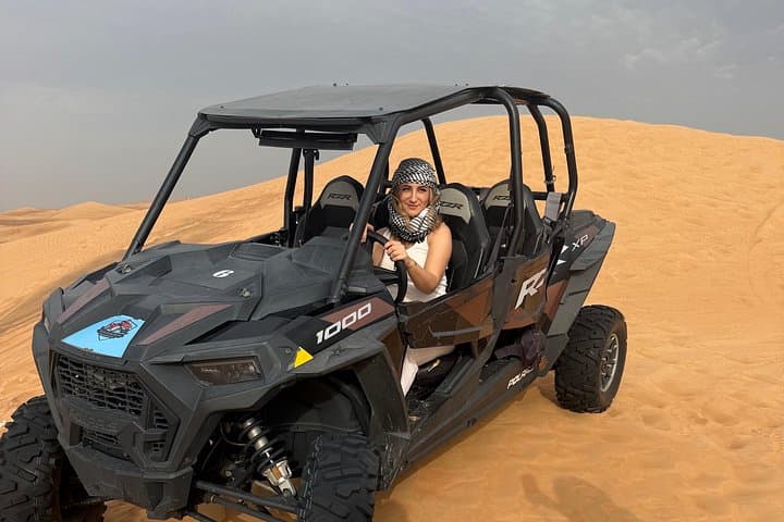 Dubai Evening Desert Safari: Dune Bashing, Camel Rides & BBQ Under the Stars photo 4