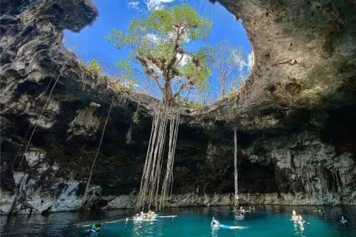 Merida to Santa Bárbara Cenotes: Swim Four Unique Cenotes in One Day