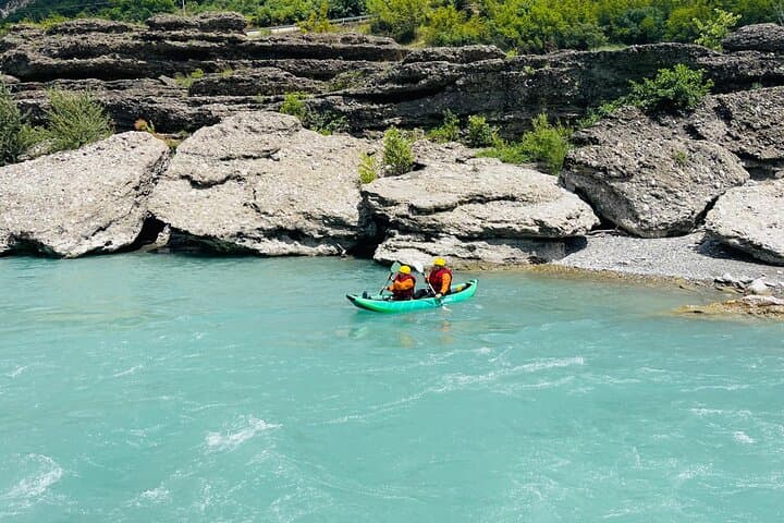 Kayaking the Wild Vjosa: Intermediate River Run from Përmet, Albania photo 6