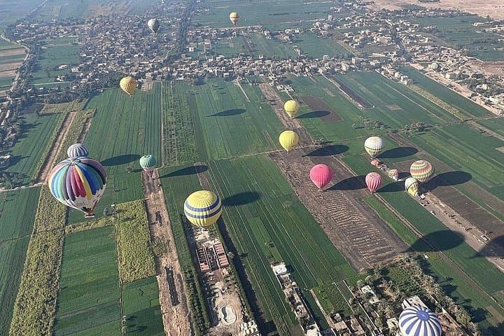 Luxor VIP Sunrise Hot Air Balloon and Self-Guided Temple Tour photo 6