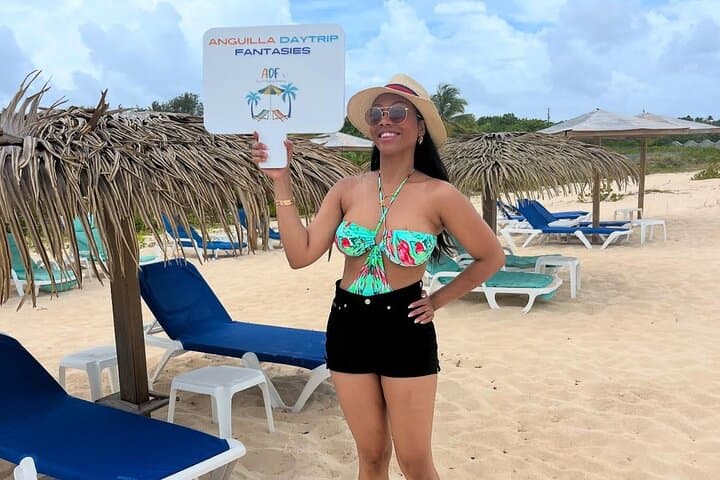 St Maarten to Anguilla Island Tour and Beach Relaxation Day Trip