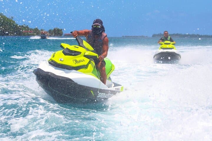 2-Hour Jet Ski Adventure in Raiatea Lagoon — Ride the Sacred Island's West Coast photo 1