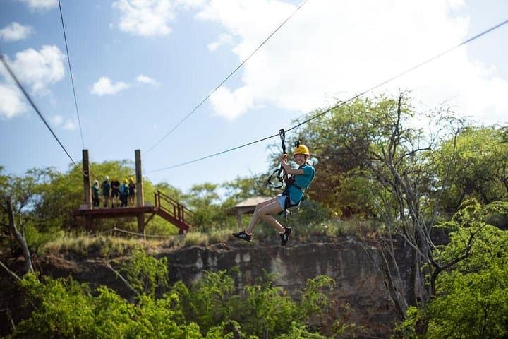 Oahu Combo: Dole Plantation, Kō Hana Rum & 3‑Zipline Adventure from Waikiki photo 1