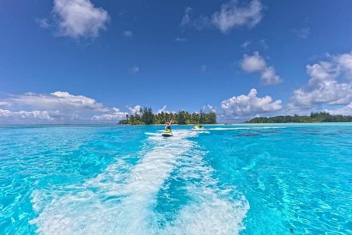 Jet Ski and Snorkel the Taha'a Coral Garden: 3-Hour Lagoon Adventure photo 3