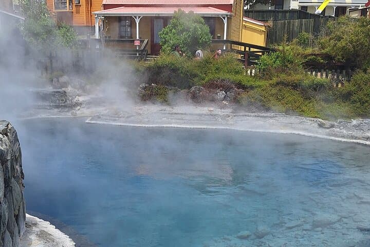 Rotorua Day Tour: Lake Tarawera, Redwood Treetop Walk & Whakarewarewa Māori Village photo 3