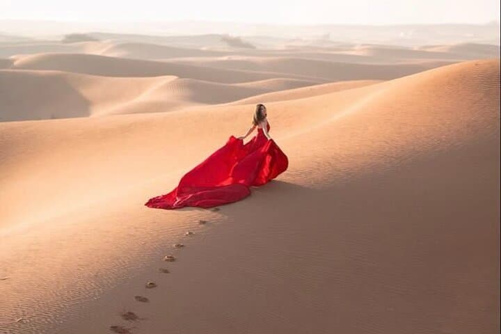 Red Dunes Evening Desert Safari in Dubai — Dune Bashing, Camel Ride & BBQ photo 4