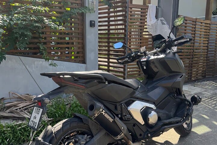 Ride the XADV 750 in Phuket — Pot Black Complete Akra Rental Experience