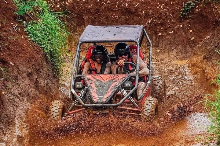 Ubud UTV Buggy and River Tubing with Balinese Massage
