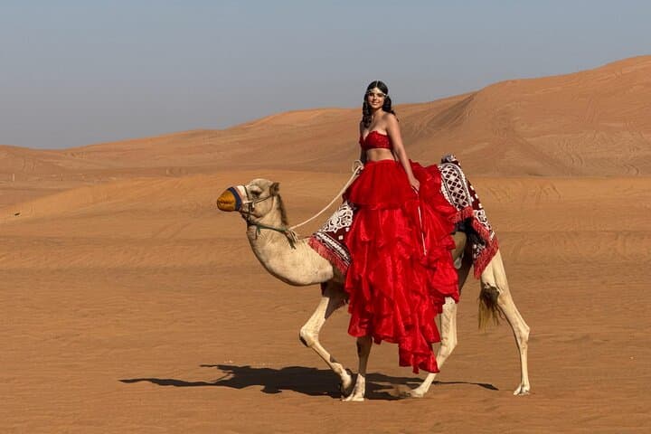 Private Red Dunes Evening Safari with BBQ Dinner & Live Shows in Dubai photo 3