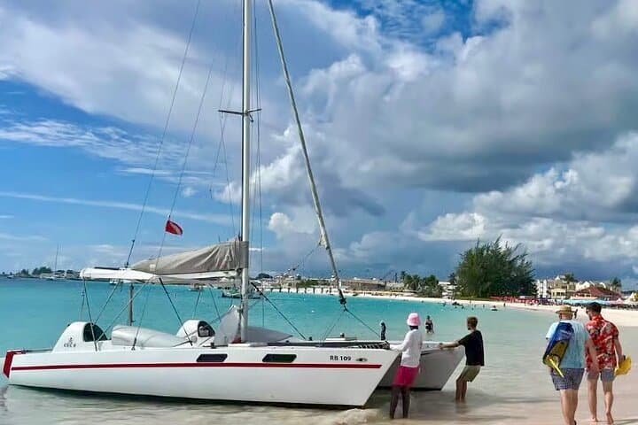 Private Catamaran Sail & Snorkel: West Coast Barbados Turtles & Reefs photo 5
