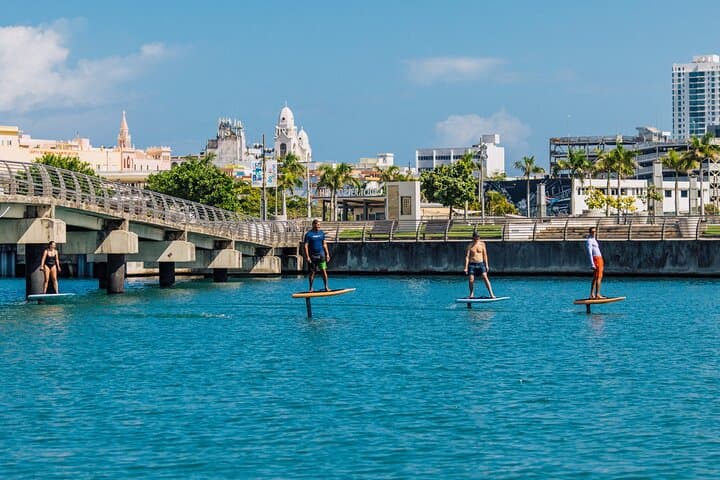 eFoil Lesson Old San Juan — Learn to Fly Over Caribbean Waters photo 2