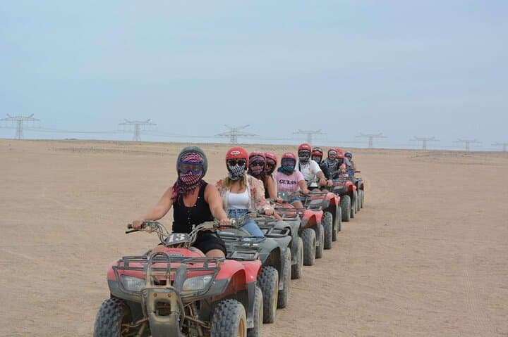 Hurghada Full-Day Super Safari: Desert Quad, Buggy & Bedouin Camp Experience