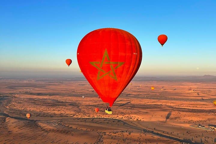 Sunrise Hot Air Balloon Over the Atlas: Marrakech Flight & Breakfast
