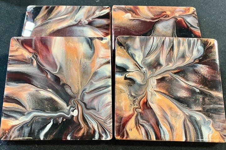 Detroit Fluid Art Experience: 10x20 Instructor-Led Canvas Workshop photo 2