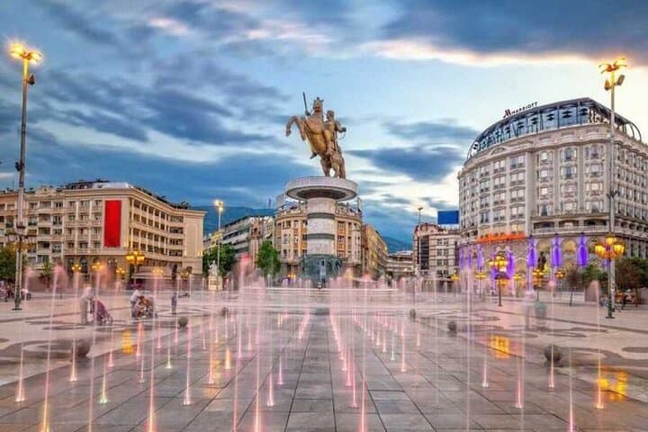 Skopje Walking Tour: Explore the Old Bazaar, Stone Bridge & City Highlights