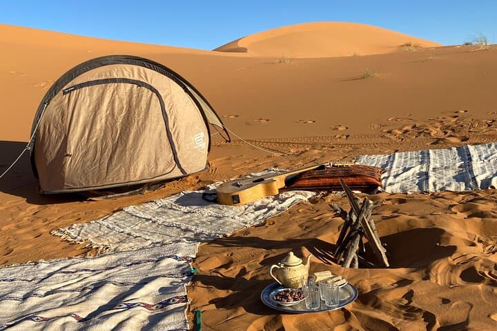 Merzouga Wild Camping: Overnight Private Camp in Erg Chebbi Dunes photo 5