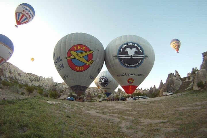 Pamukkale Hot Air Balloon Sunrise Flight Over Travertine Terraces photo 3