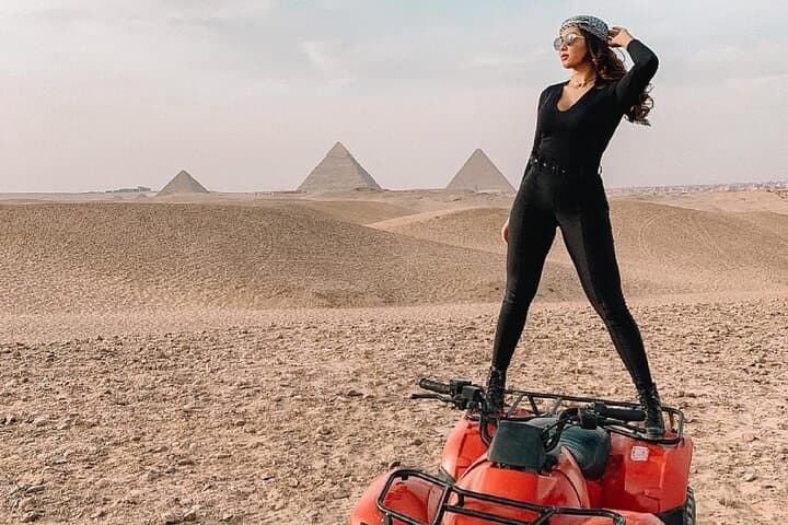 Full-Day Giza Pyramids & Nile Dinner Cruise with Camel Ride and ATV photo 2