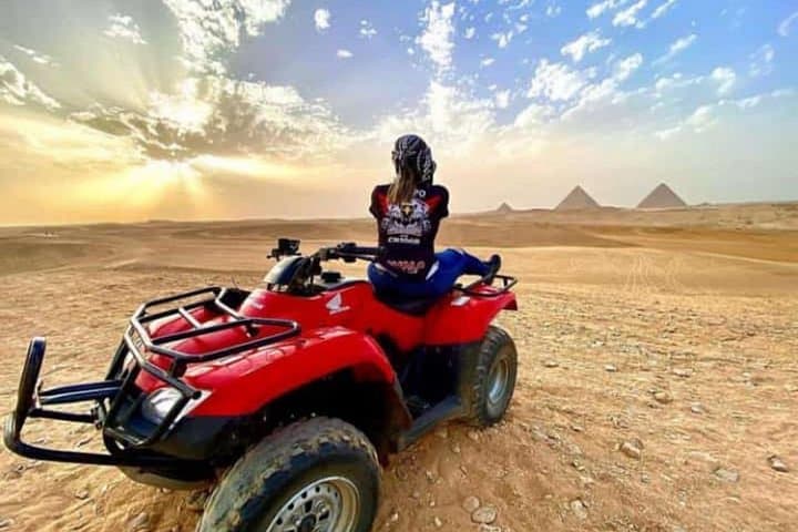 ATV and Camel Ride at Giza Pyramids: Quad Bike, Lunch & Private Tour from Cairo photo 1