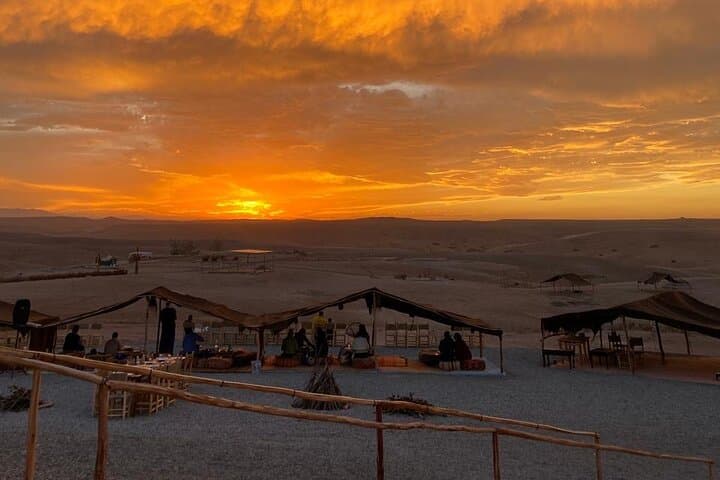 Agafay Desert Sunset: Camel Ride, Dinner & Live Berber Show from Marrakech photo 4