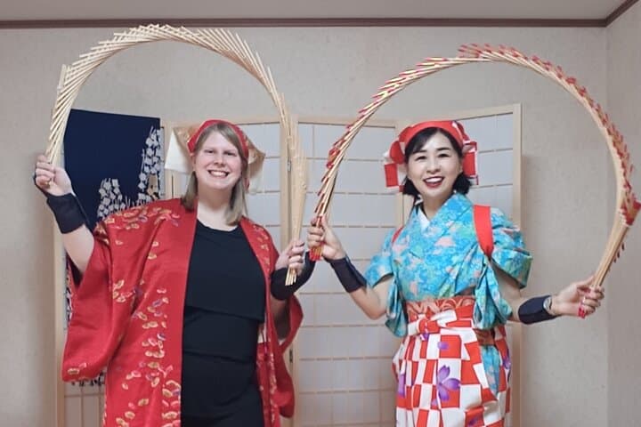 Learn Tamasudare: Hands-On Bamboo Performance Workshop in Kyoto photo 2
