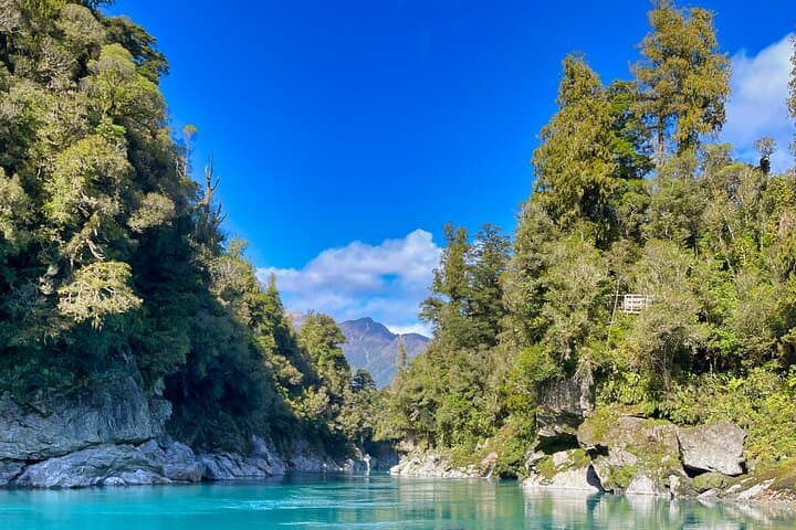 Hokitika Gorge & West Coast Wilderness eBike Tour — Gorge Walk, Lake Kaniere & Hans Bay
