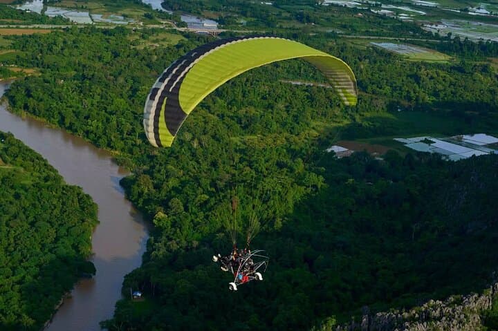 Paramotor Flight Over Vang Vieng — Sunrise & Sunset Paragliding Experience photo 3
