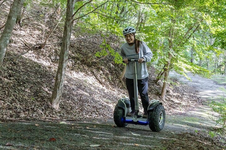 Glide the Timber Yard: Self-Balancing Mobility Ride at Awakura, Okayama photo 6