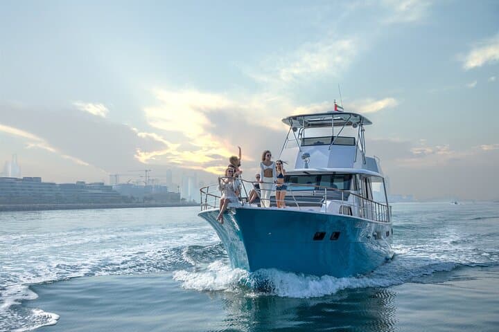 Dubai Harbour Private Yacht Cruise: Sunset, Skyline & Iconic Sights photo 3