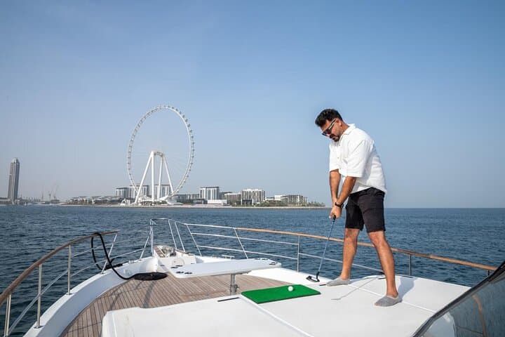 Dubai Harbour Private Yacht Cruise: Sunset, Skyline & Iconic Sights photo 4