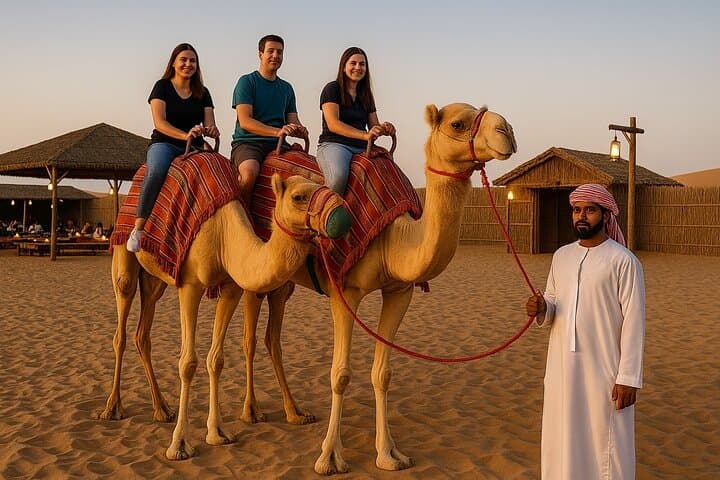 Dubai Red Dunes Evening Safari: BBQ Dinner, Dune Bashing & Live Shows photo 3