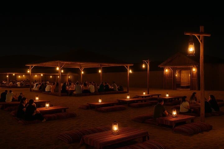 Dubai Red Dunes Evening Safari: BBQ Dinner, Dune Bashing & Live Shows photo 6
