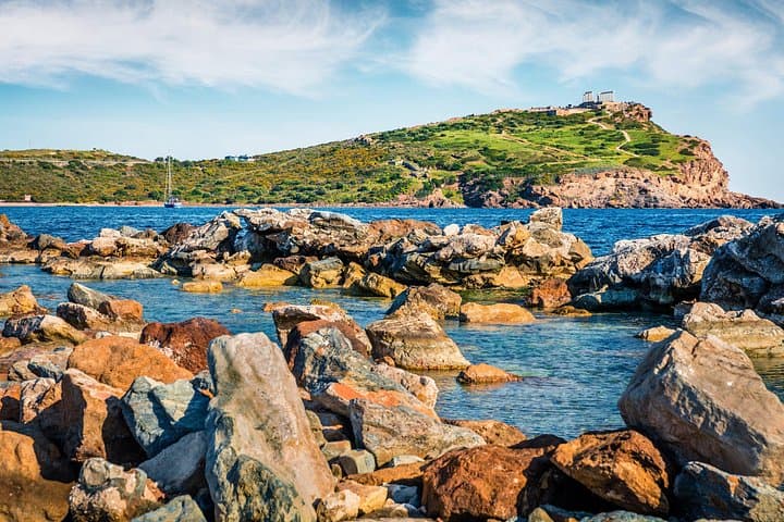 Athens to Cape Sounio: Temple of Poseidon Sunset Tour & Beach Break photo 4