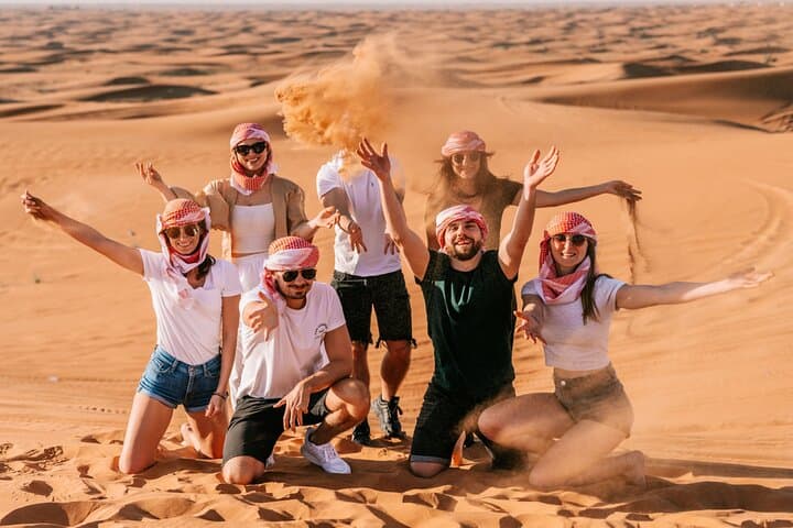VIP Dubai Desert Safari: Dune Bashing, ATV & VIP Dinner Show