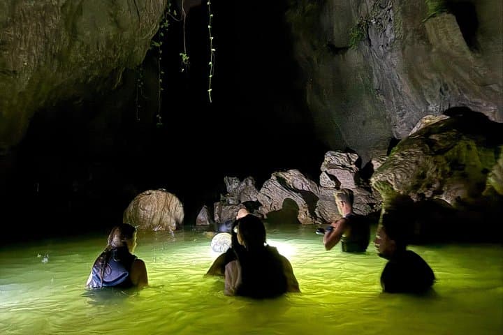 Night-Time Charco Azul & Cuevas Arenales Cave and Waterfall Adventure in Puerto Rico photo 2