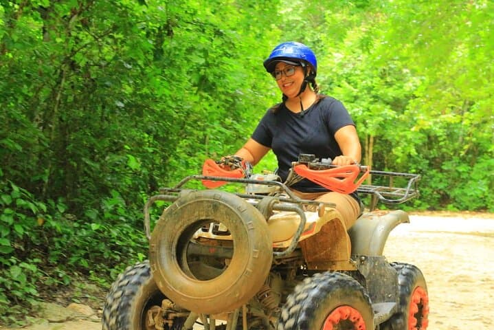 Rush Adventure: ATV, Zipline & Cenote Day Trip from Cancun