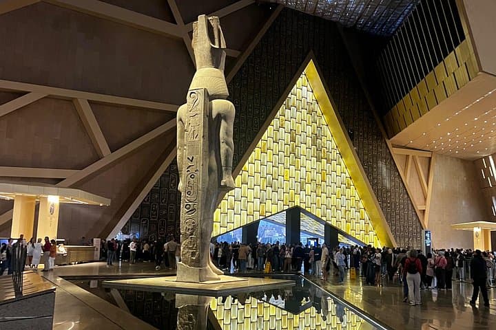 Giza Pyramids, Sphinx & Grand Egyptian Museum: Private Day Tour with ATV Safari