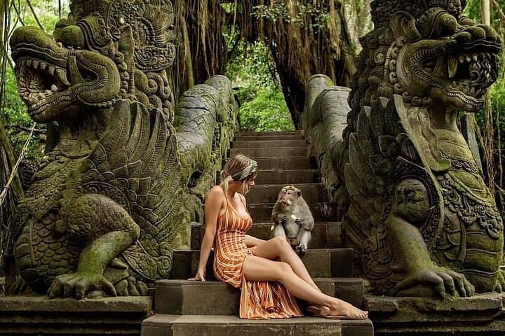 Ubud Private Tour: Monkey Forest, Waterfall, Rice Terraces & Water Temple photo 3