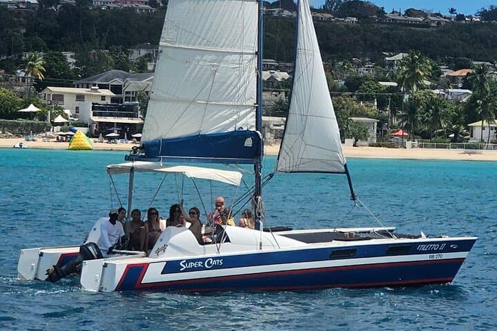 Barbados Small-Group Catamaran Snorkel Cruise with Open Bar photo 4