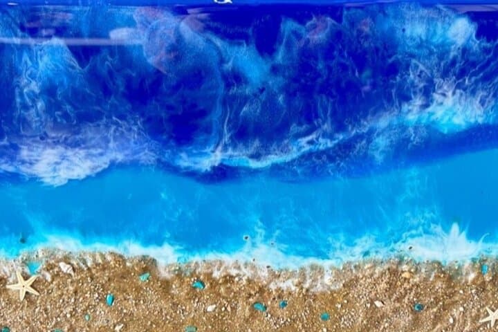 Resin Beach Scene Experience in Detroit — Hands-On Beach-Themed Resin Workshop (90 min) photo 2