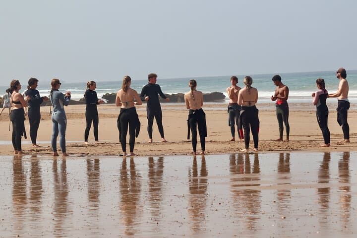 Taghazout Half-Day Surf Lesson with Lunch & Transfer — Learn to Ride Atlantic Waves