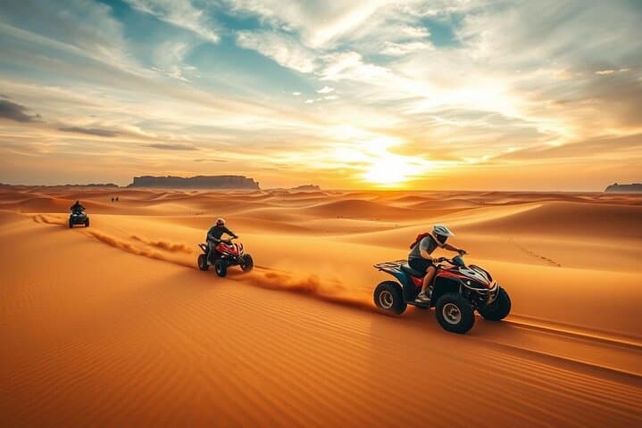 VIP Morning Red Dunes Safari & Camel Ride in Dubai's Lahbab Desert