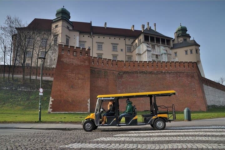 Krakow Old Town Golf Cart Tour & Guided Wawel Castle Visit