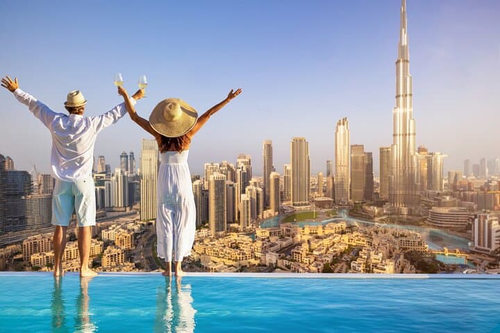 Private Full-Day Modern Dubai Highlights Tour — Burj Khalifa, Marina & Palm