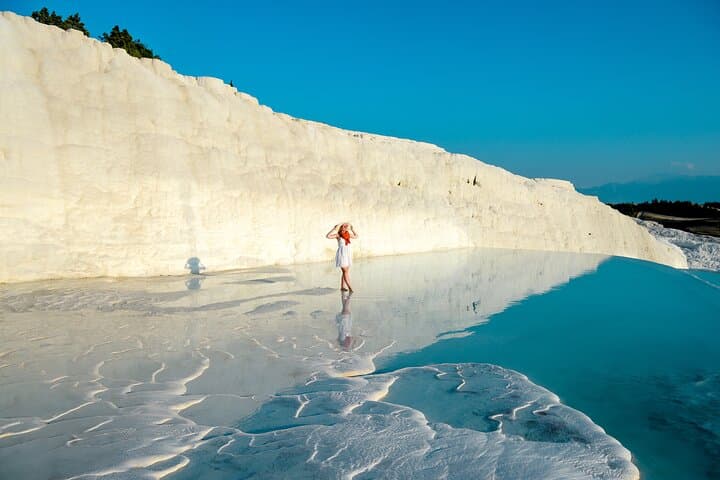 Full-Day Pamukkale Tour from Bodrum — Hierapolis Ruins & Thermal Pools
