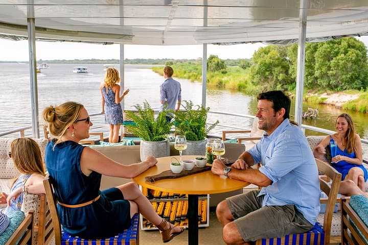 Zambezi Sunset Cruise at Victoria Falls — Riversong Luxury River Cruise photo 2